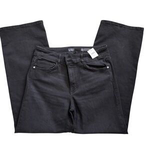 J.Jill Basalt Black High-Rise Full Leg Jeans | NWT | Size 12